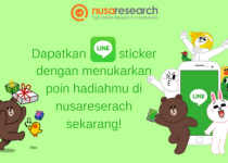 Tukar Poin dengan Line Sticker !