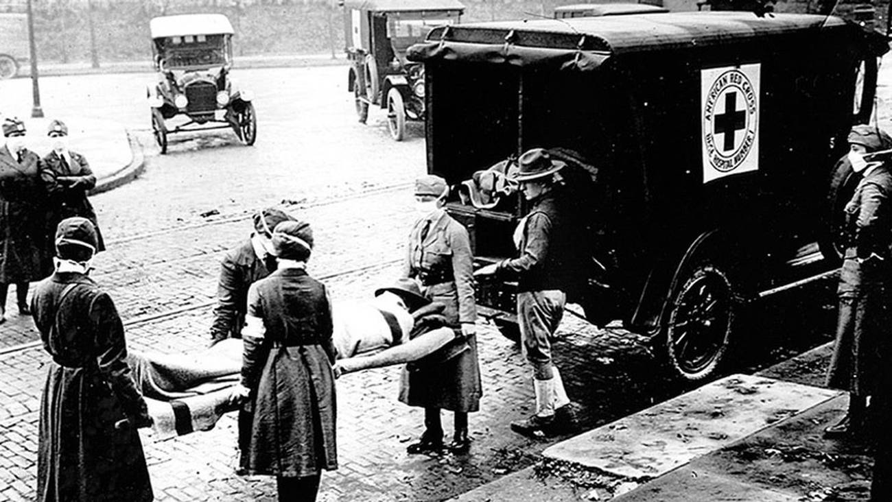 Cuando la «gripe española» mató a millones