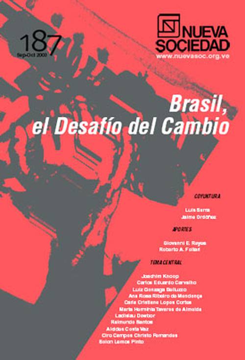 Brasil, el desafío del cambio (187 / Septiembre - Octubre 2003)