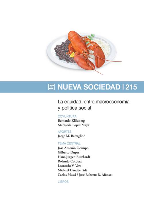 La equidad, entre macroeconomía y política social (215 / Mayo - Junio 2008)