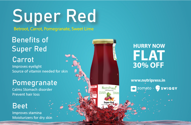 Super Red Cold Pressed Juice 250ml