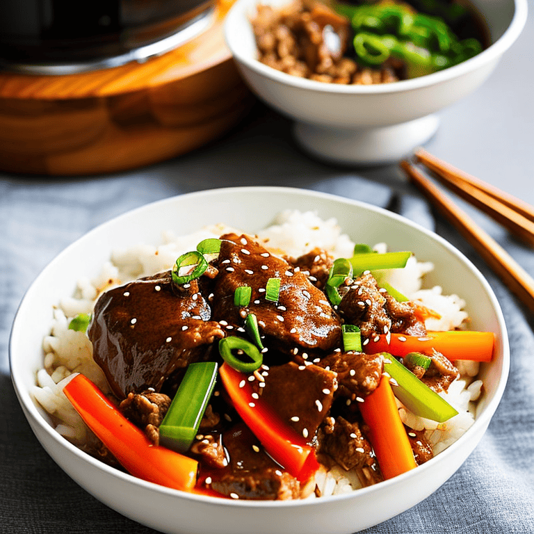 慢煮韓式烤牛肉：香嫩多汁的溫暖料理