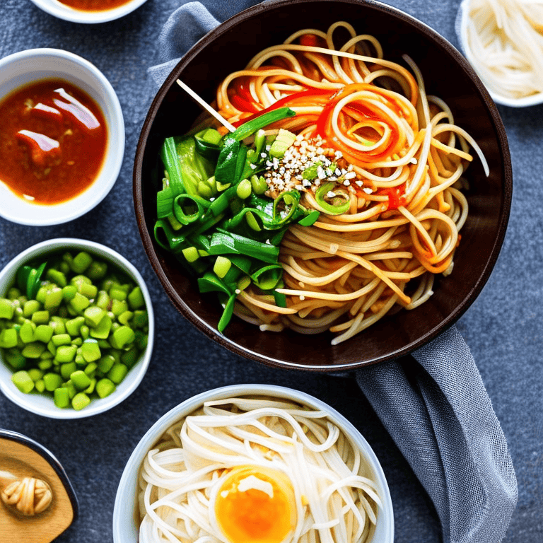 韓式純素米線：簡單美味的輕食之選