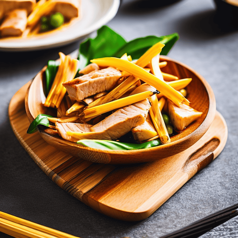 竹筍燴豬肉：濃香家常味