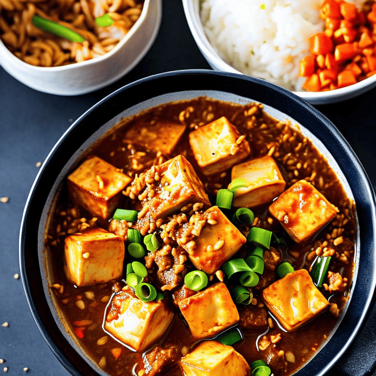 素麻婆豆腐