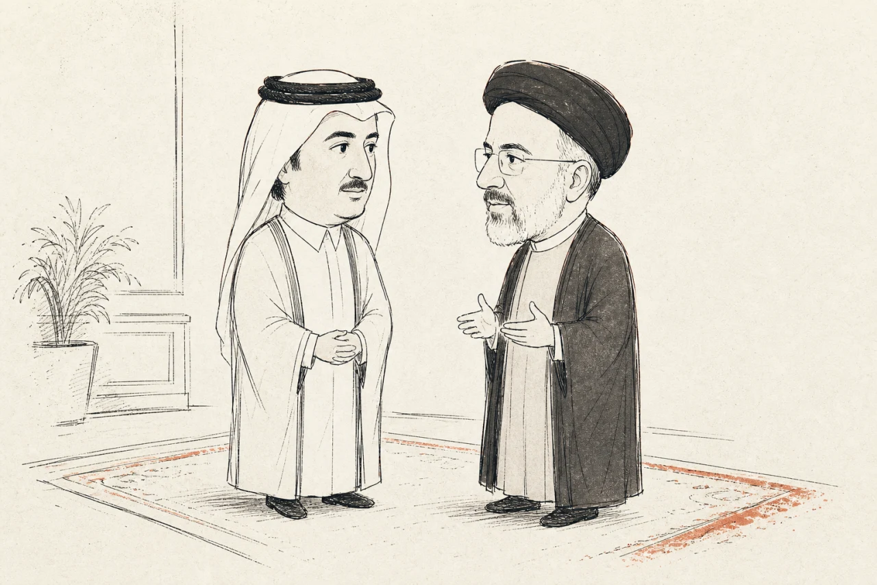 Qatar’s premier holds Tehran de-escalation talks