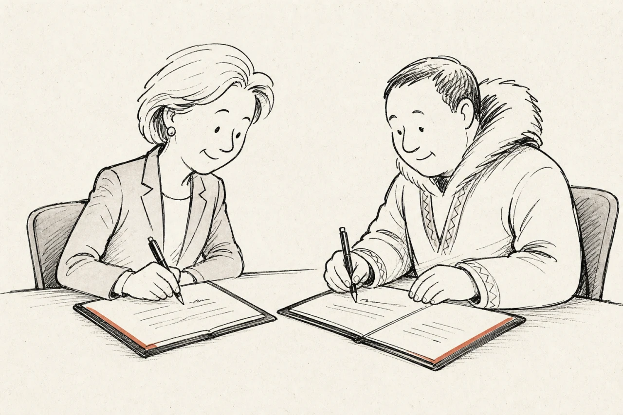 Von der Leyen begins Greenland partnership visit
