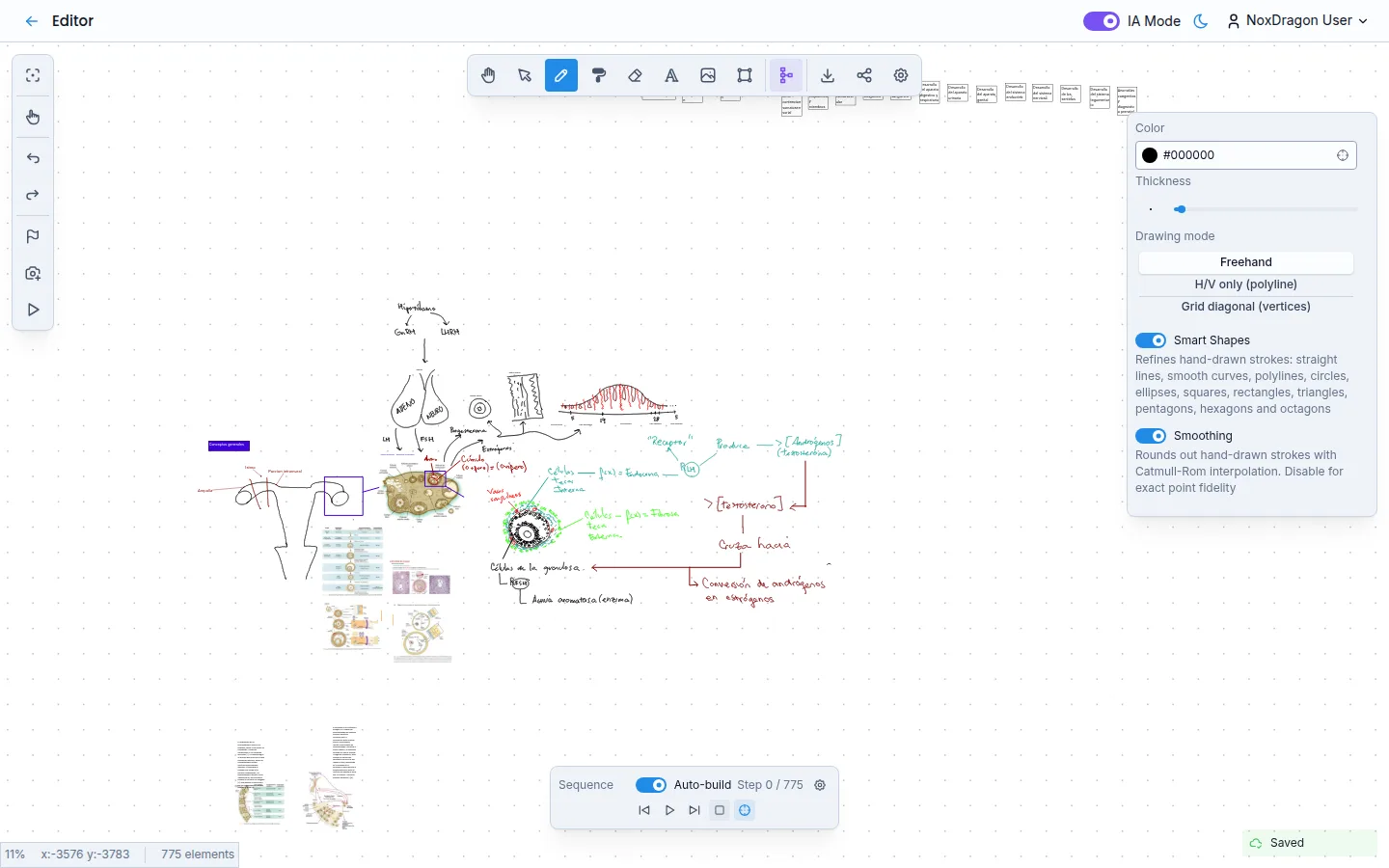 Canvas and tools