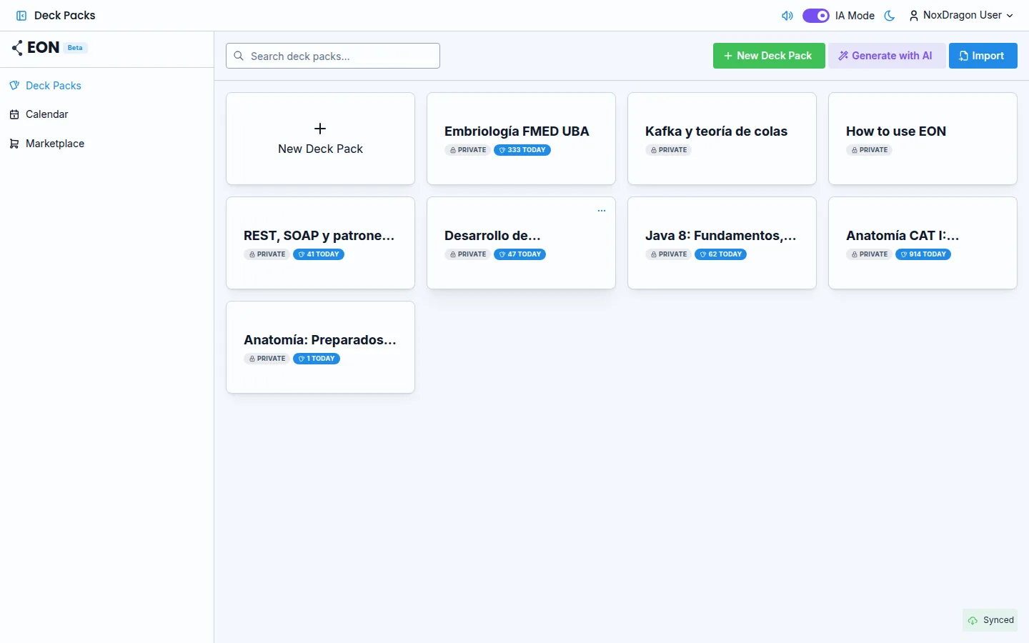 Primeros pasos con EON