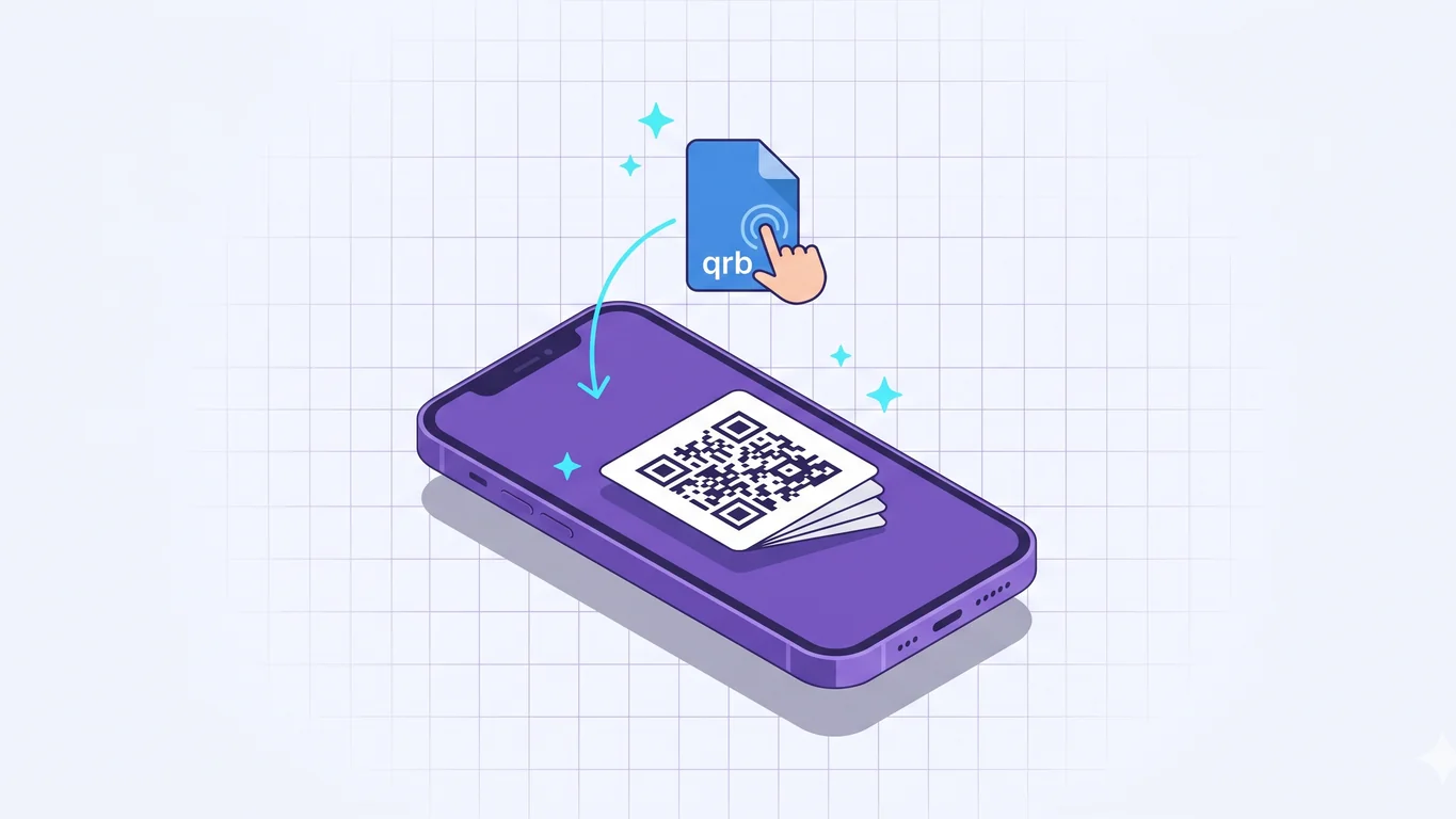 Open Qry File How to Open & View a .qrb File (QR Bundle)