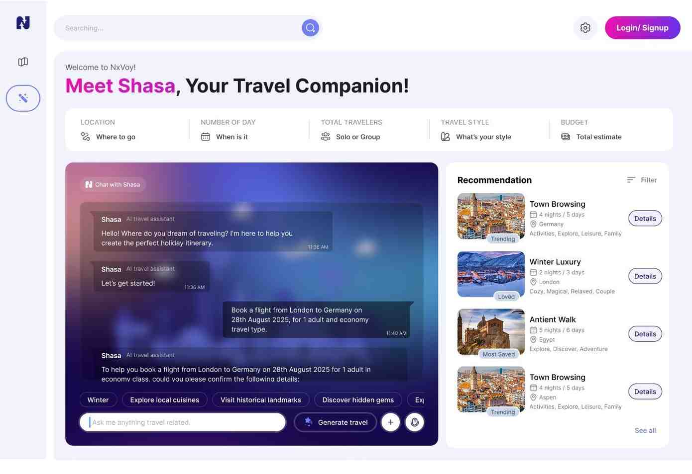 Your Personal Itinerary Architect
