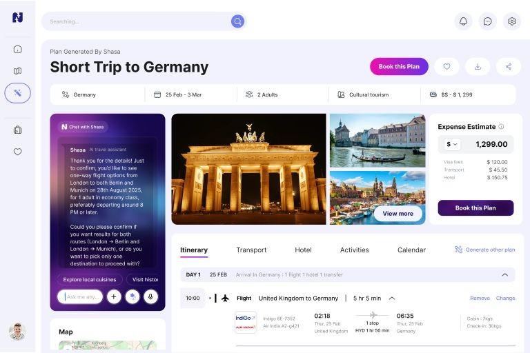 Your Personal Travel Genius, Powered by AI
