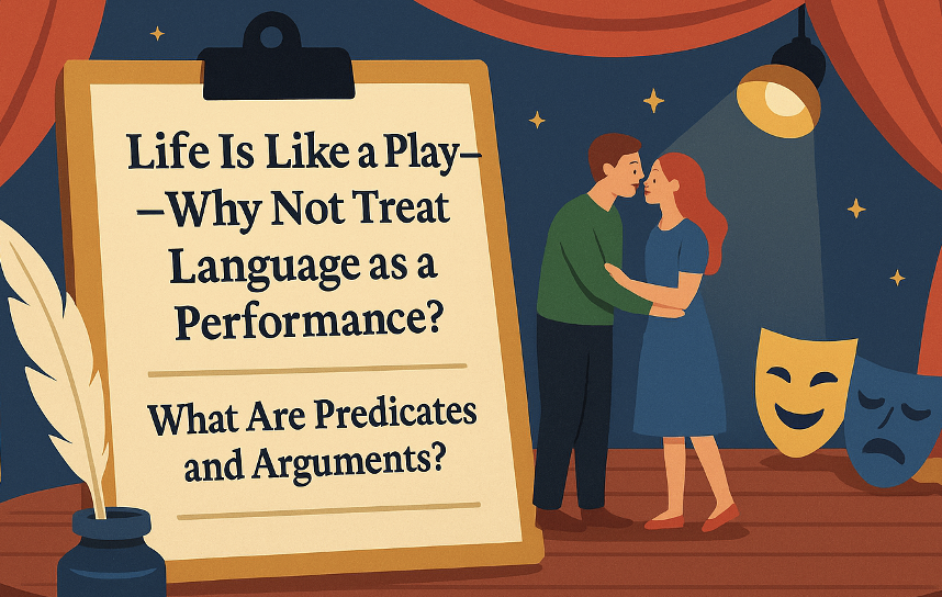 人生如戲,何不把語言當場戲?——什麼是述語?什麼是論元?