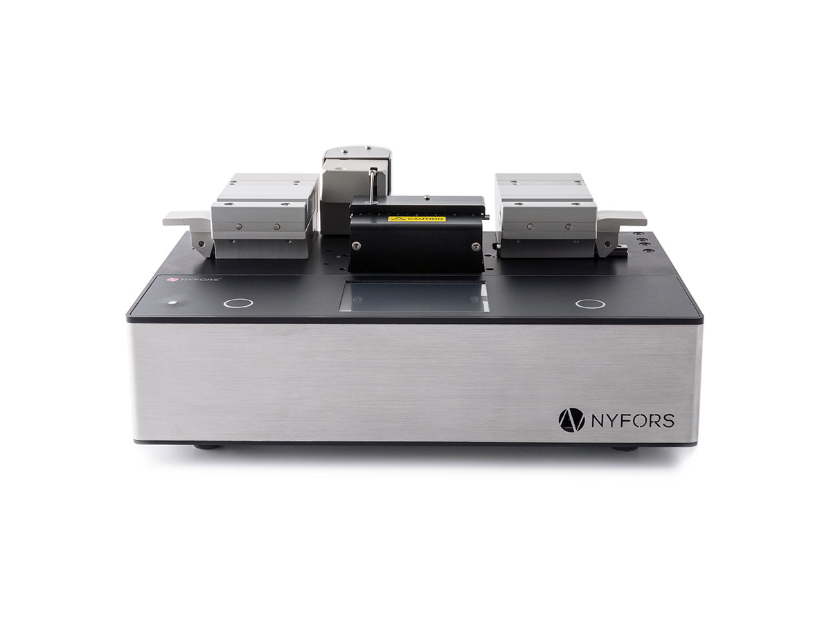 AUTOCOATER 2 XL - extended length automatic resin dispensing and optical fiber recoating unit by NYFORS
