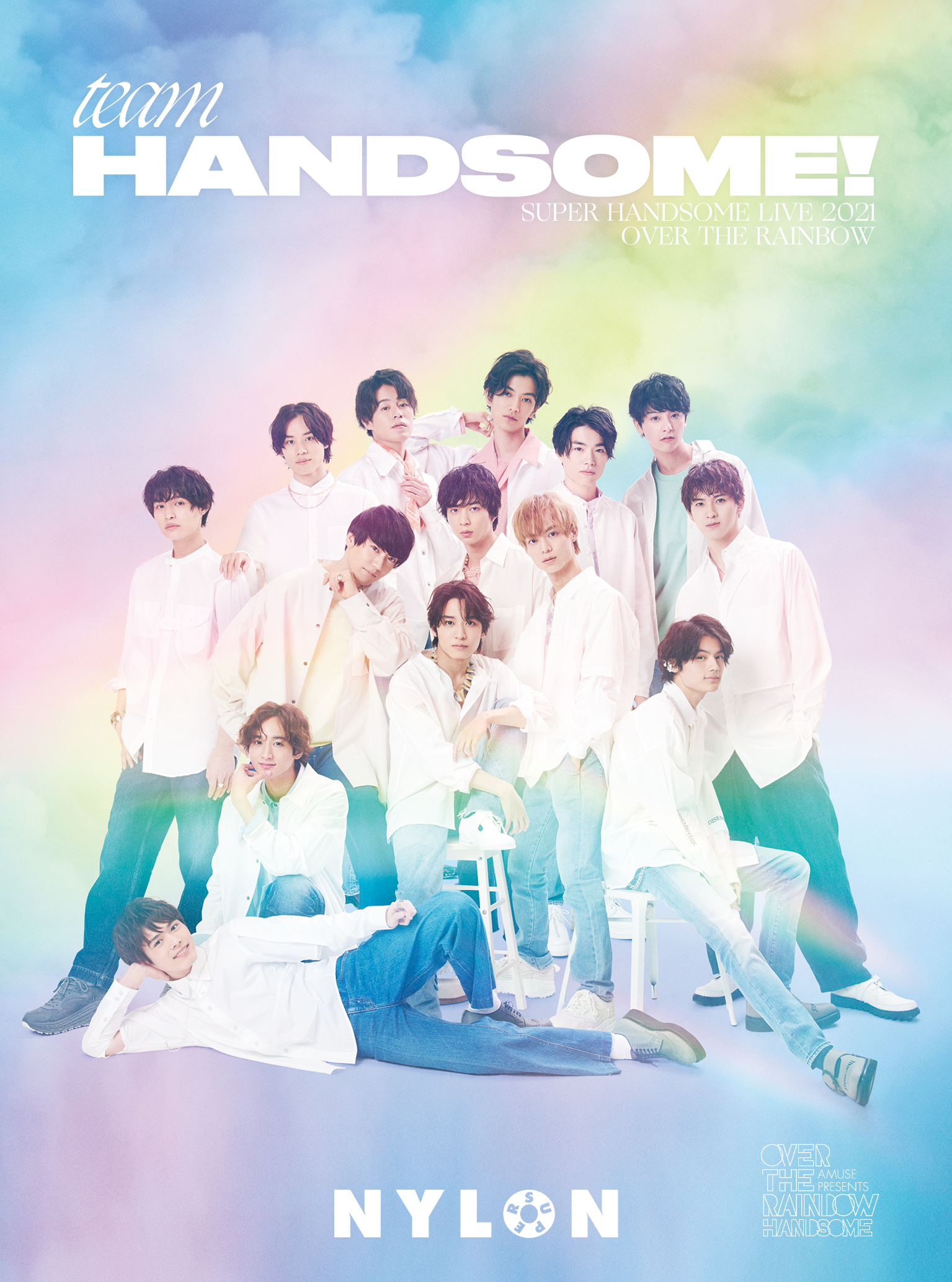 FASHION] BIGサイズでまるごと一冊《TEAM HANDSOME！》発売決定！ 虹色