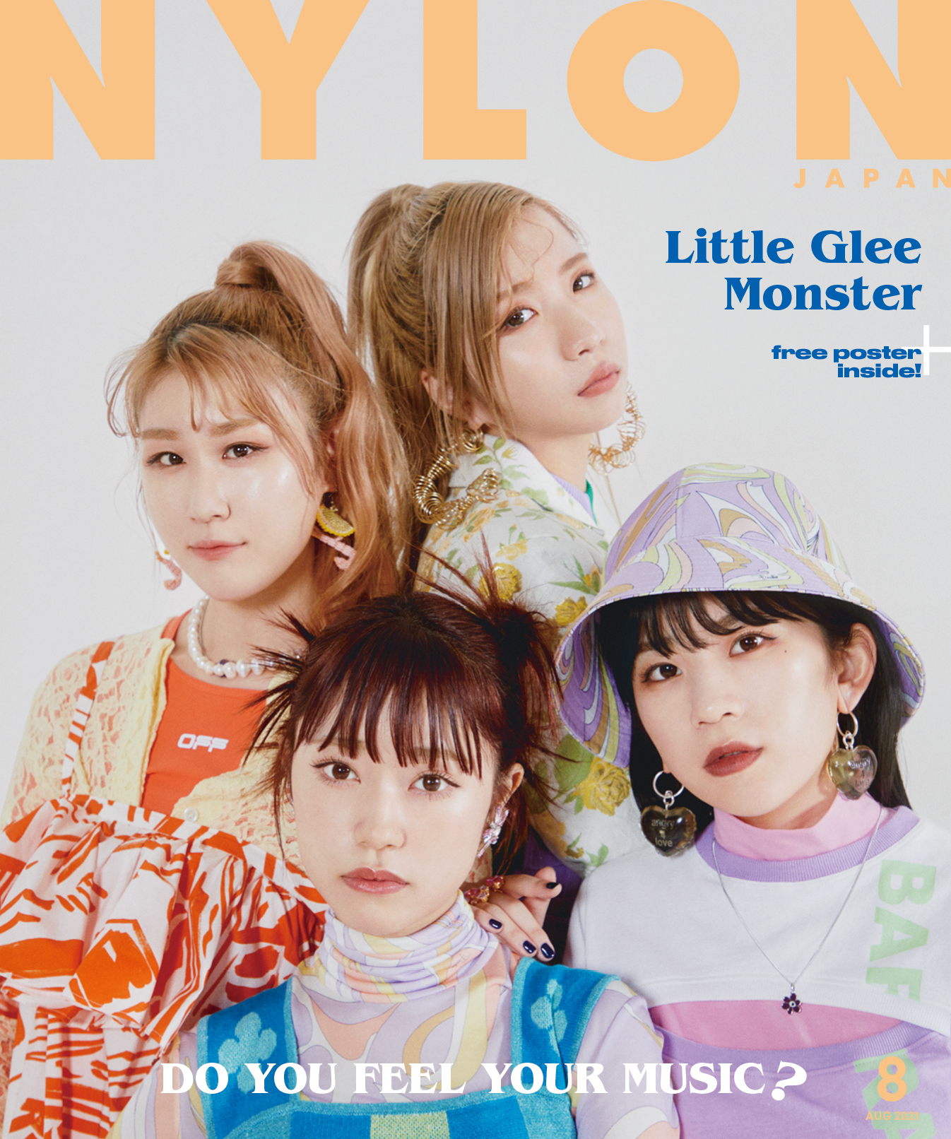 FASHION] 音楽号の表紙に《Little Glee Monster》が1年ぶりに