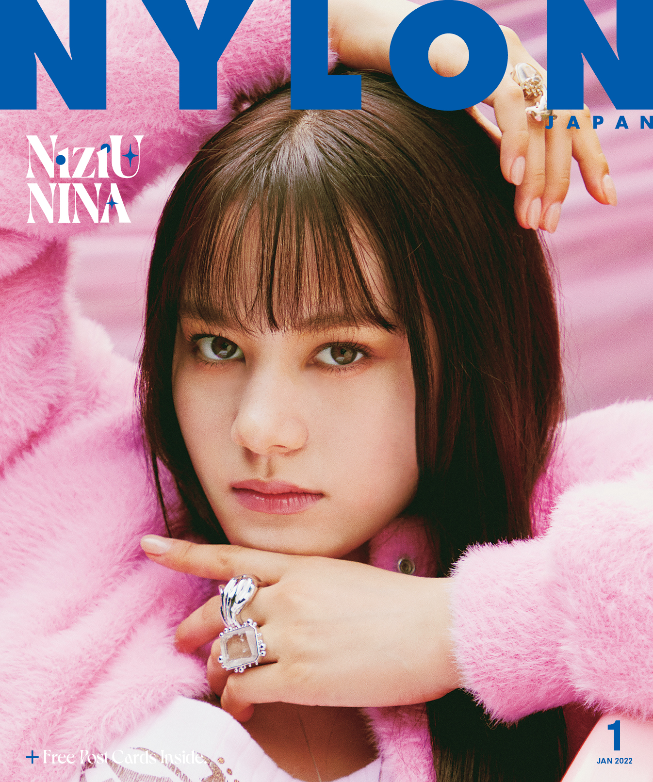 FASHION] NiziUがNYLON JAPAN をジャック！ 『NYLON JAPAN 2022年1月号 