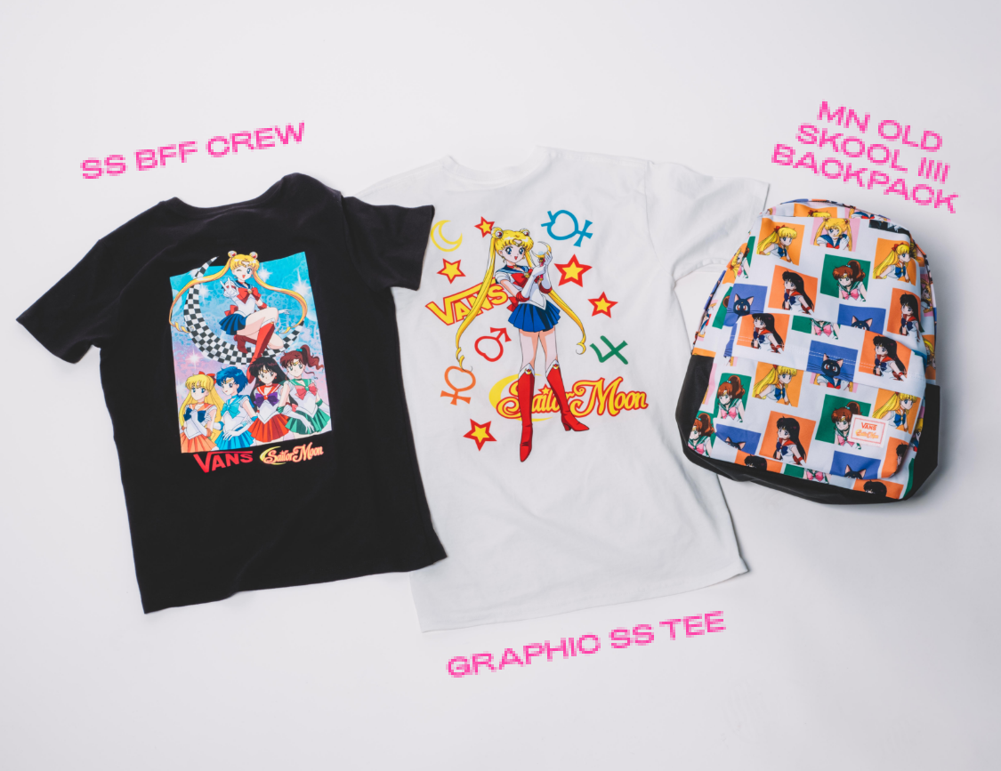 セーラームーン　vans sailor moon ロングスリーブTシャツ　ロンT