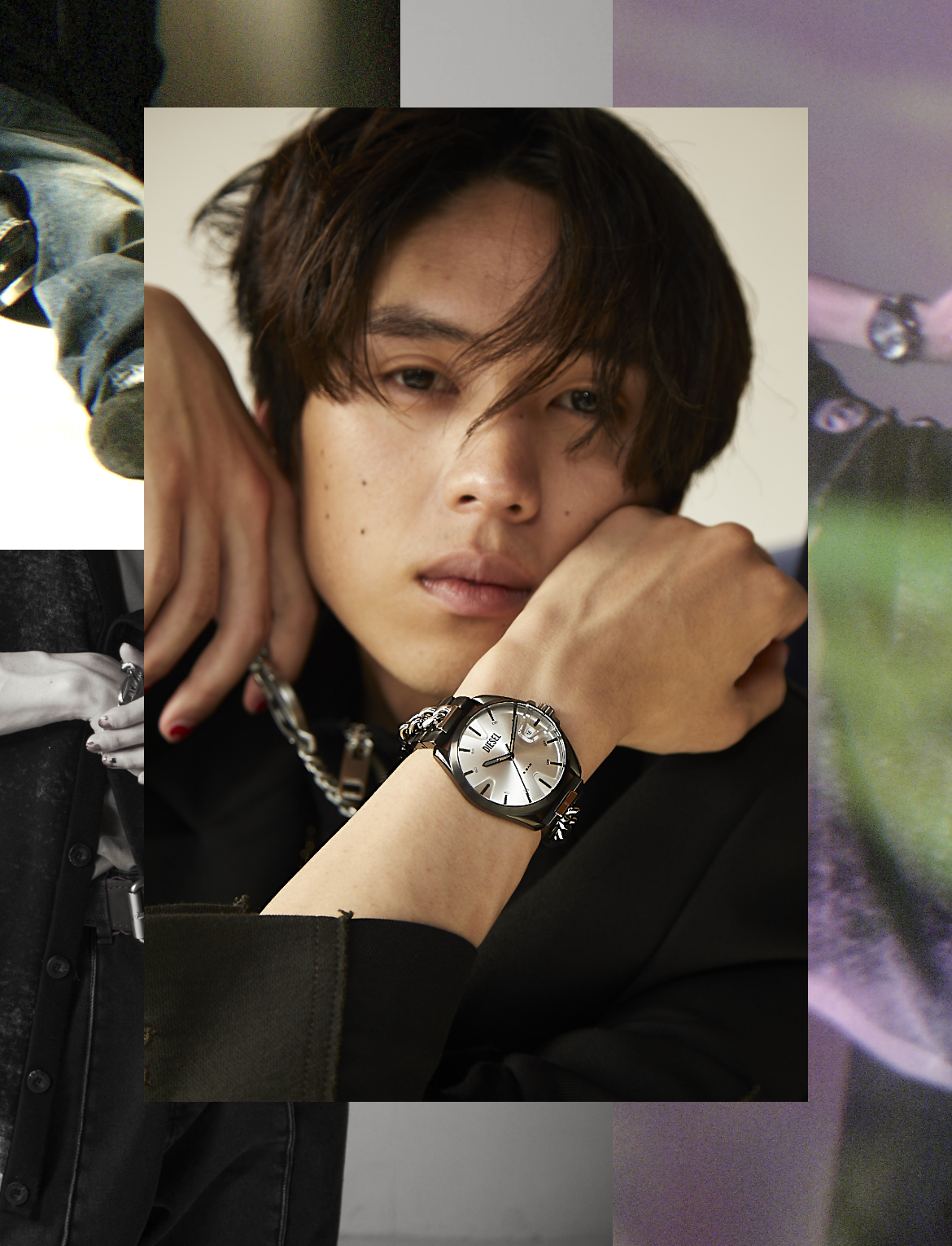 坂東龍汰、DIESEL WATCH & JEWELRYとかけがえのないひとときを - NYLON