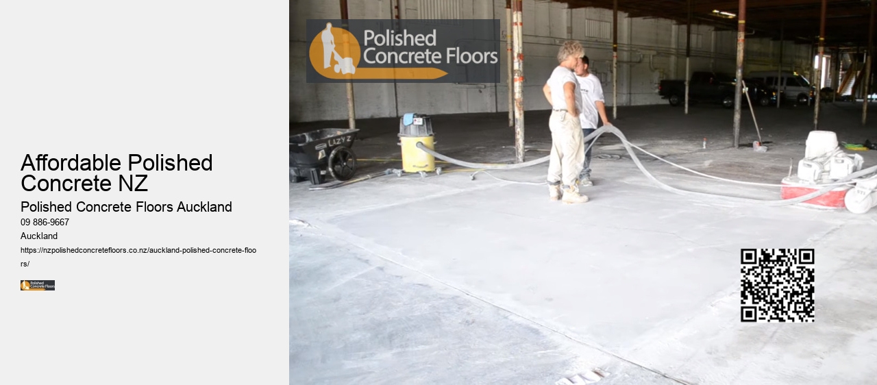 Affordable Polished Concrete