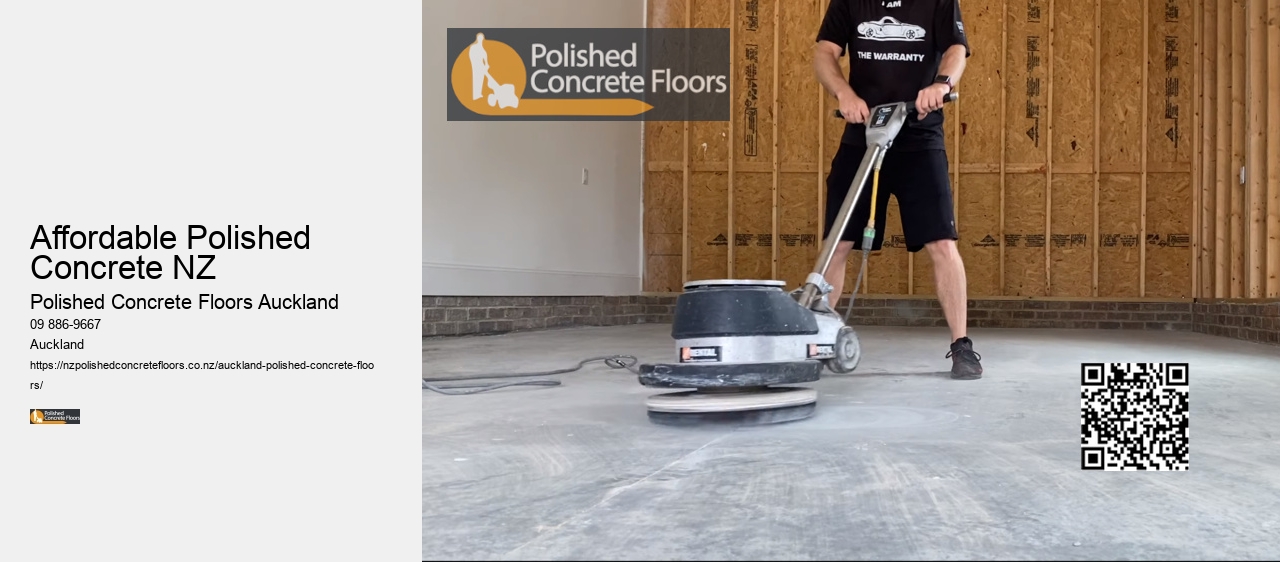 Cleaning Polished Concrete Floors NZ