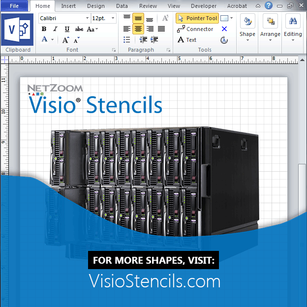 visio speaker stencil