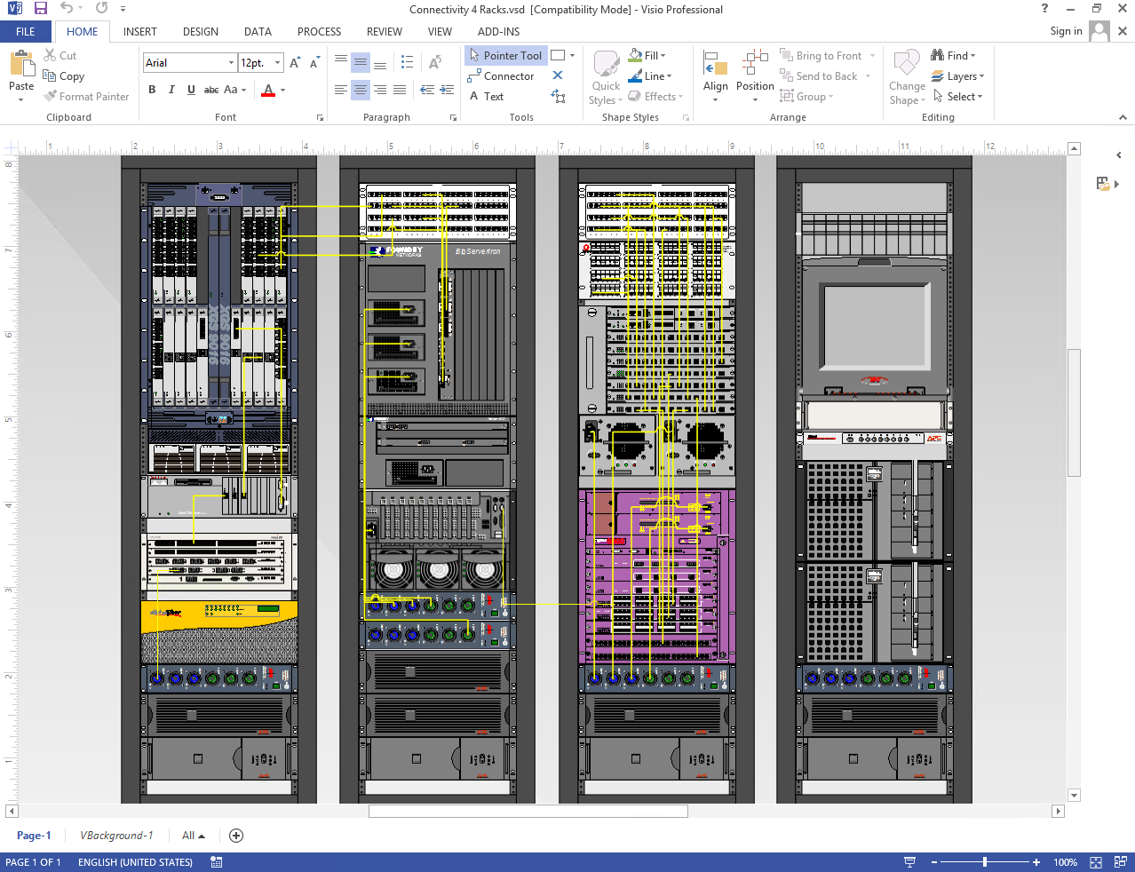 ibm system storage tape library visio stencil