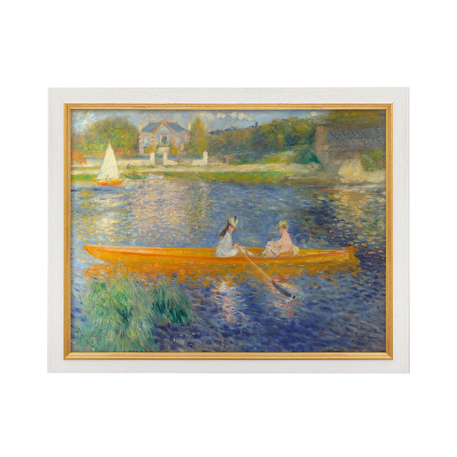 Auguste Renoir: Gemälde Das Ruderboot (La Yole) (1875)