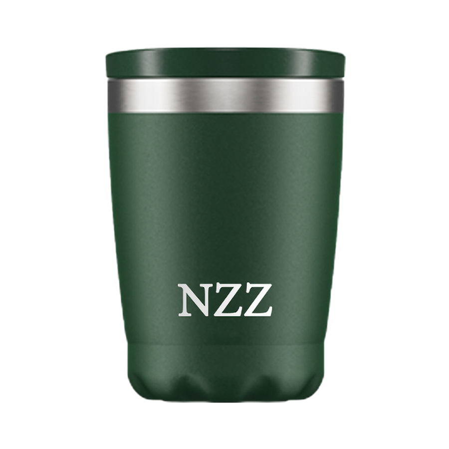 NZZ-Kaffeebecher Grün