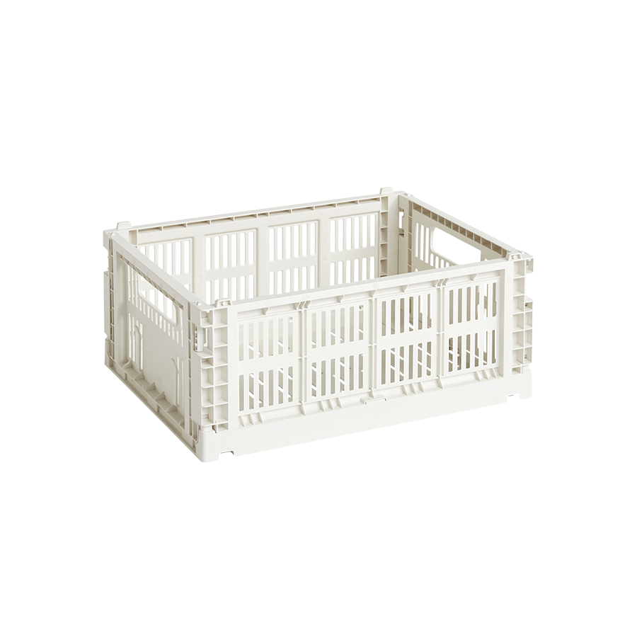 Korb Colour Crate M Off White