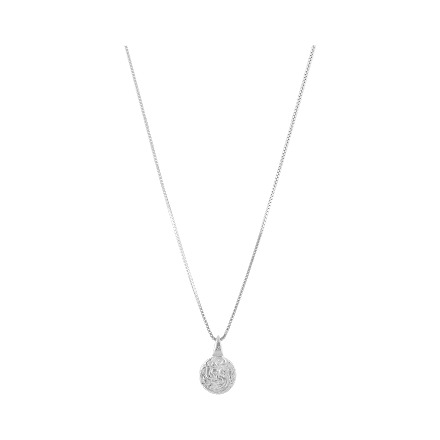 Coin Necklace Sterlingsilber