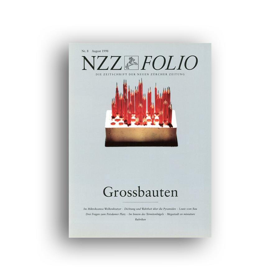 NZZ Folio, August 1998