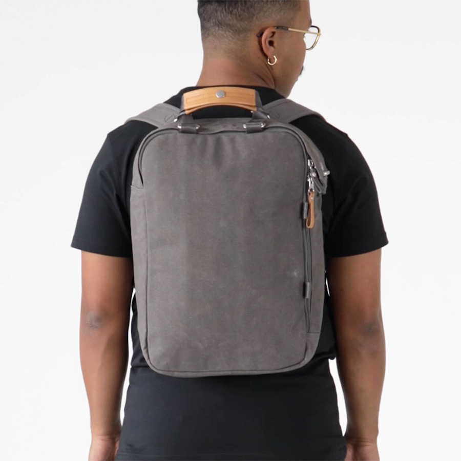 Daypack Organic Washed Grey