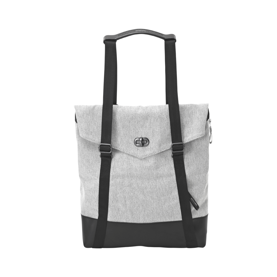 Tote Bag Raw Blend Leather Canvas