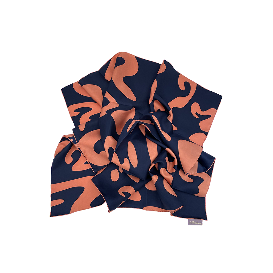 Foulard Le Dafi Midnight Blue