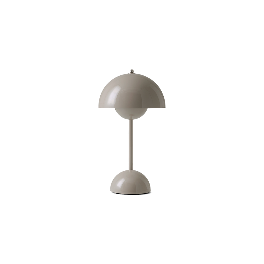 FlowerPot_VP9_graubeige_900x900 FlowerPot VP9 Akku Tischleuchte
