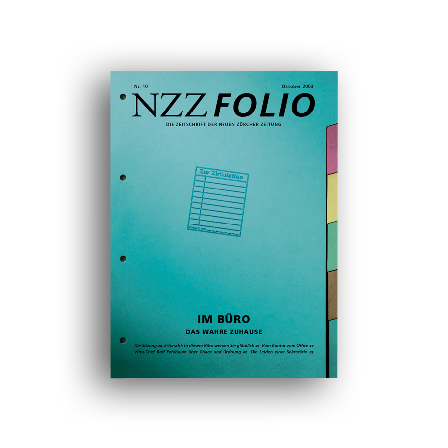 NZZ Folio, Oktober 2003