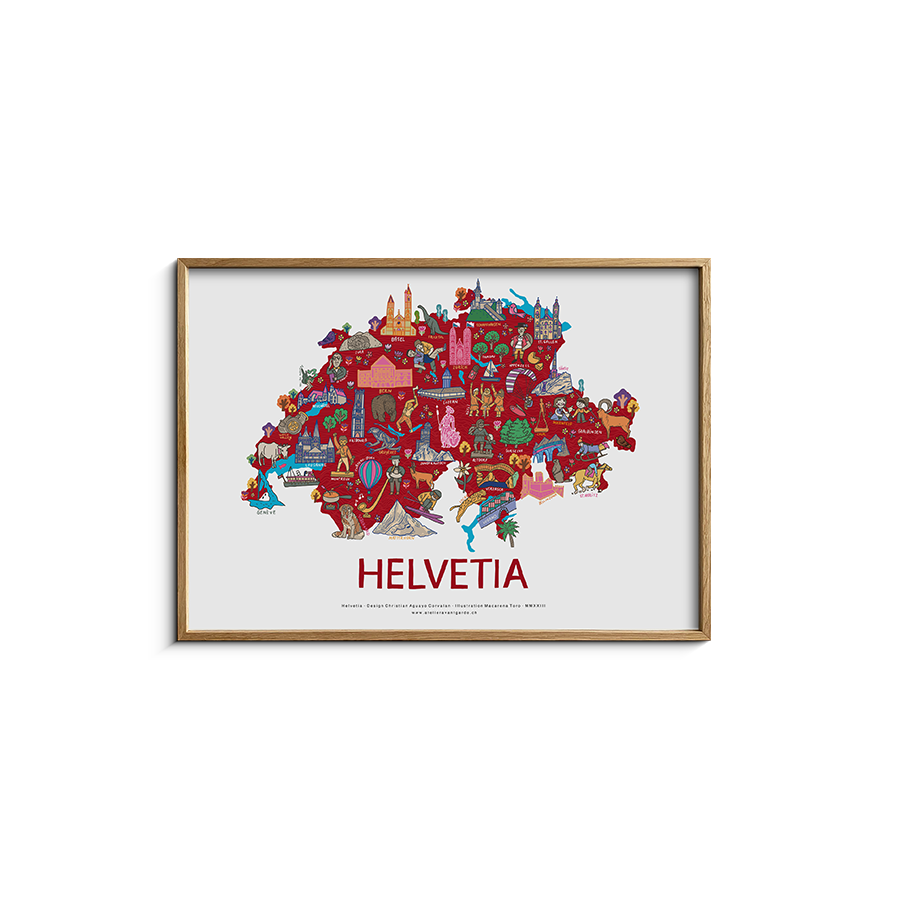 Helvetia Wimmelbild 