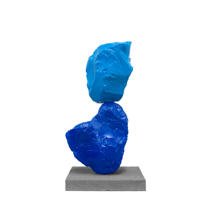 Skulptur «Small Blue Blue Mountain» (2024) 