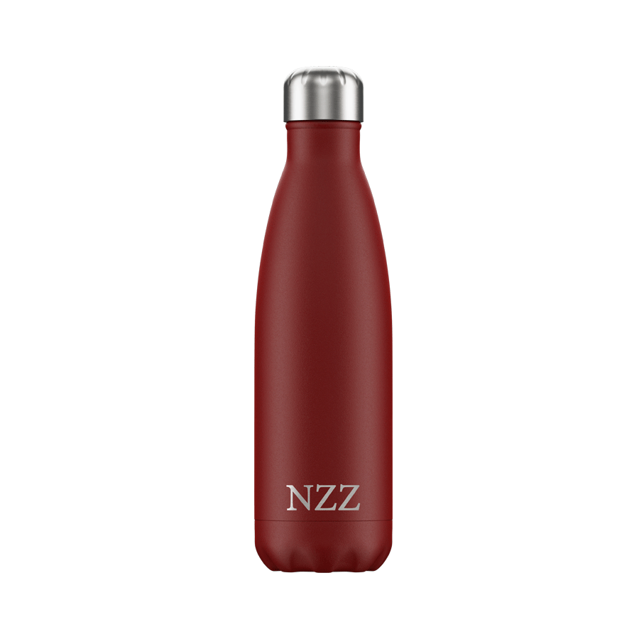 NZZ-Trinkflasche Bordeauxrot (500 ml)