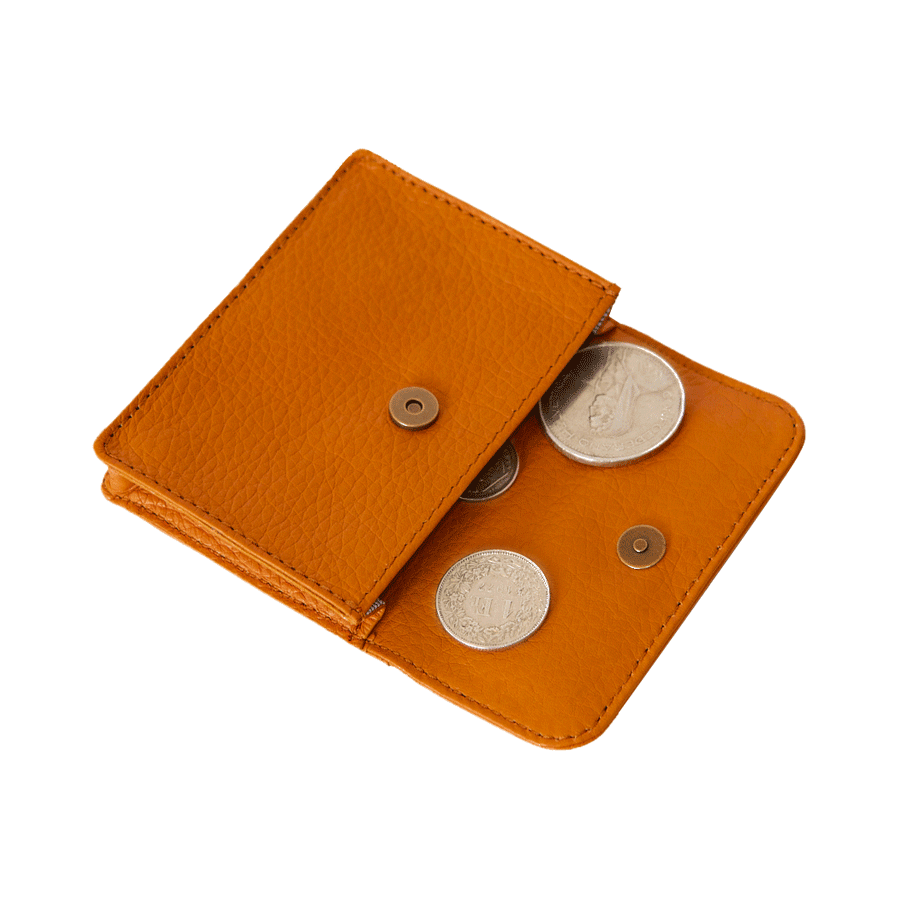 Mini Portemonnaie Orange