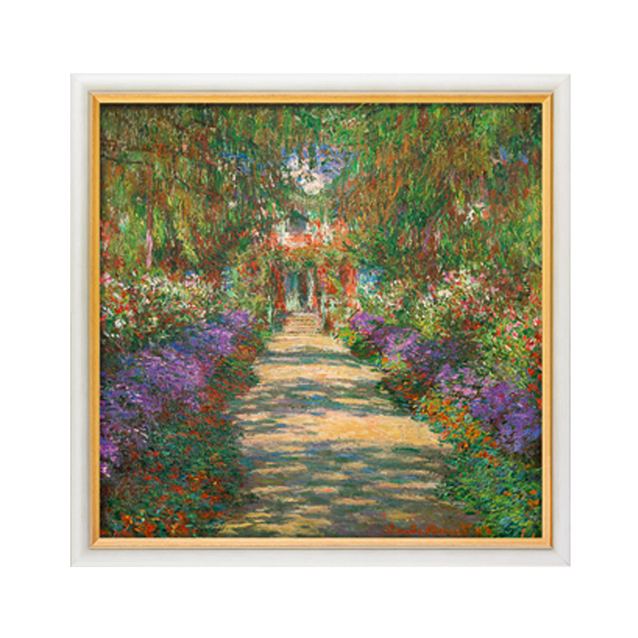 Claude Monet: Gemälde Garten in Giverny (1902)