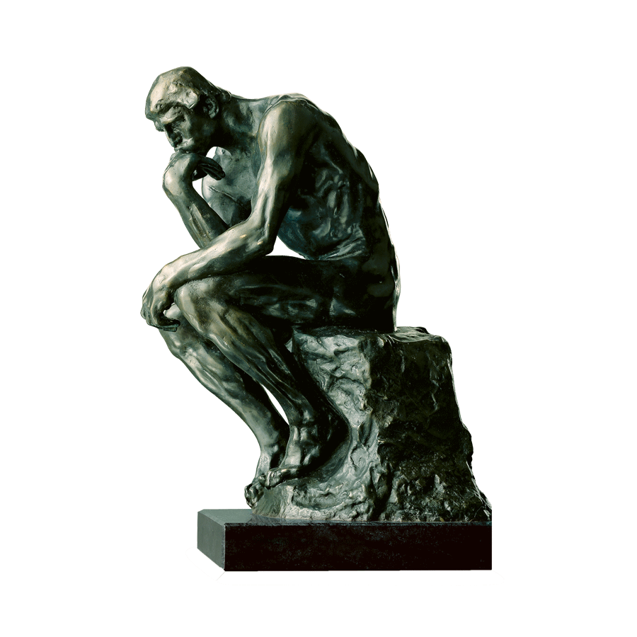 Auguste Rodin: Skulptur «Der Denker»