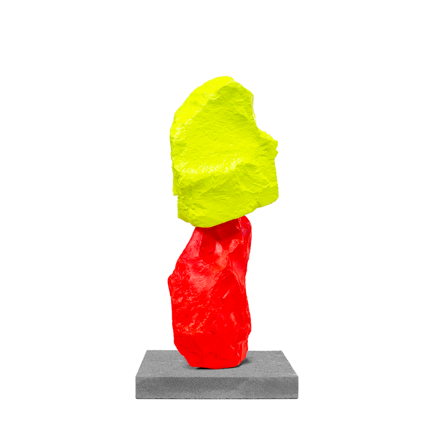 Skulptur «Small Red Yellow Mountain» (2024)