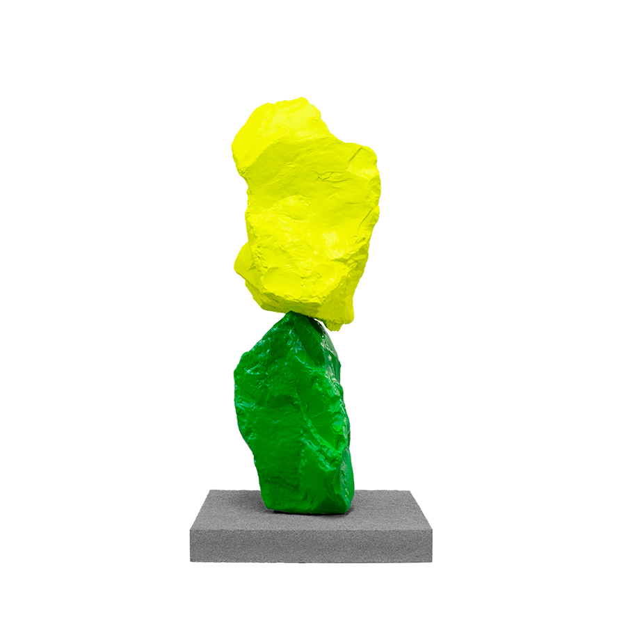 Skulptur «Small Green Yellow Mountain» (2024) 