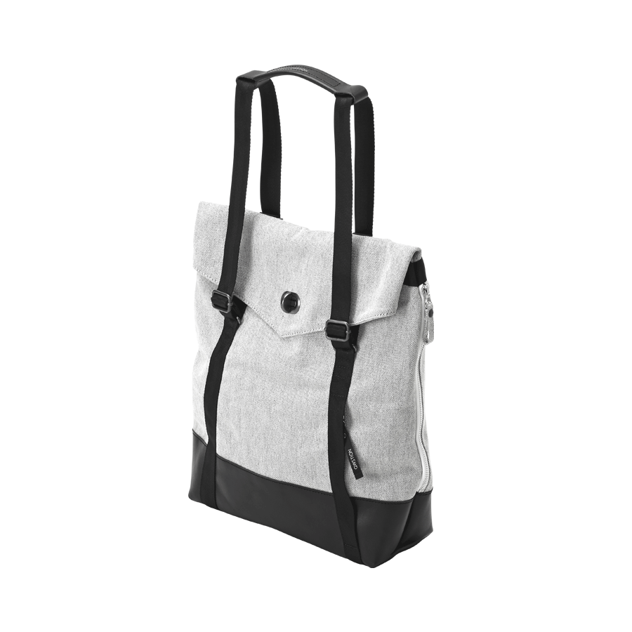 Tote Bag Raw Blend Leather Canvas