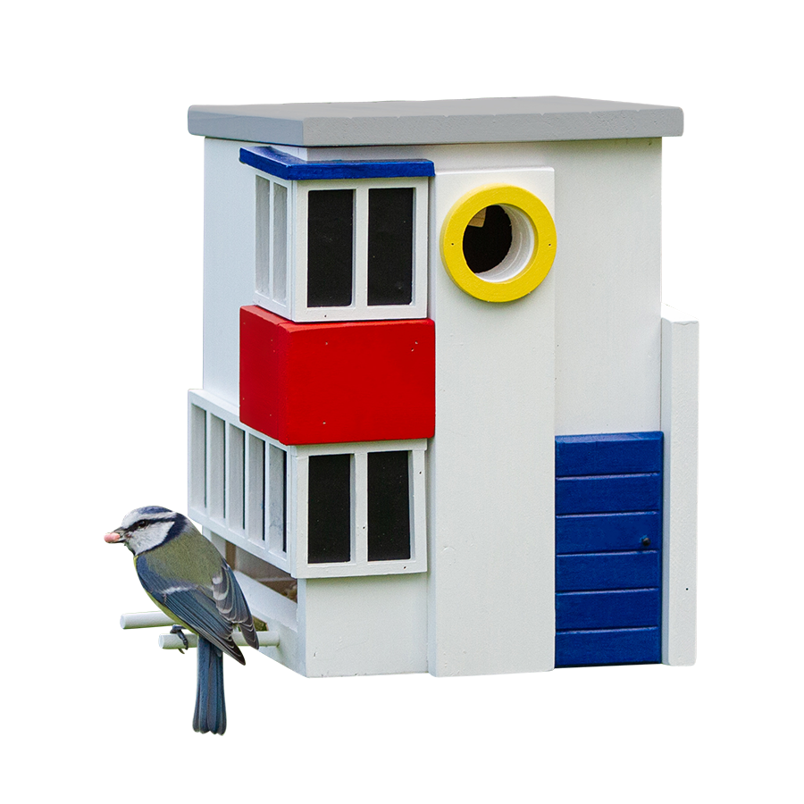 Vogelhäuschen De Stijl