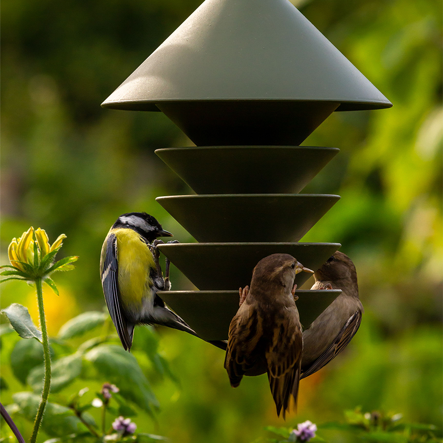 Vogelfutterstation Bird Silo Green