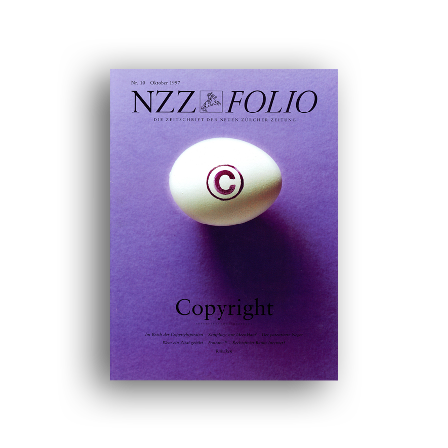 NZZ Folio, Oktober 1997