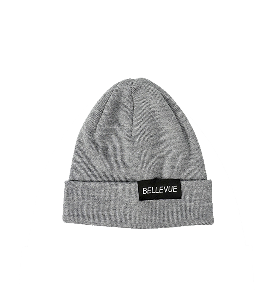 Bellevue-Mütze Grau